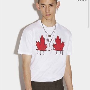 DSquared2 Hello Leaves tee